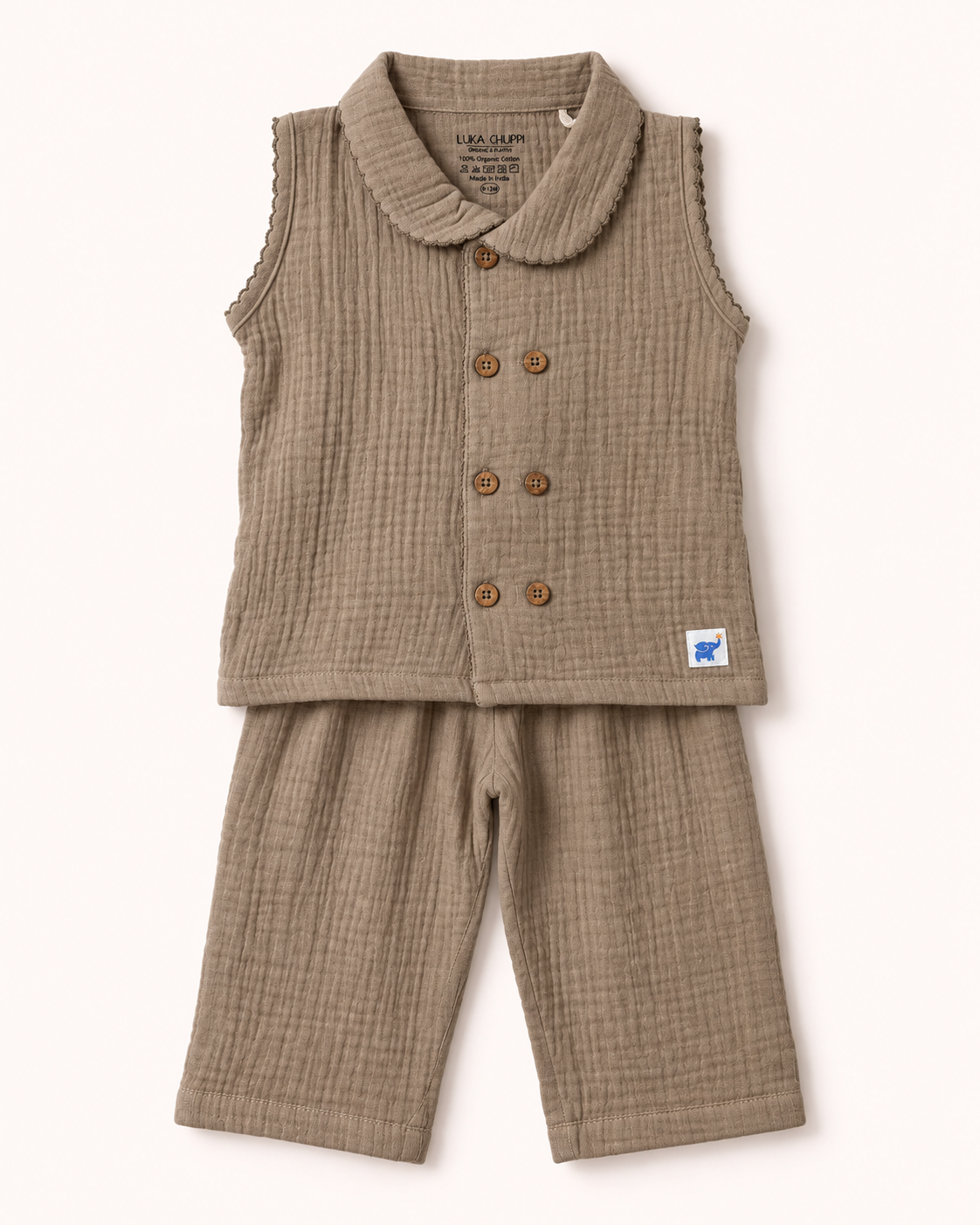 Gentle Promise Beige Co-Ord Set