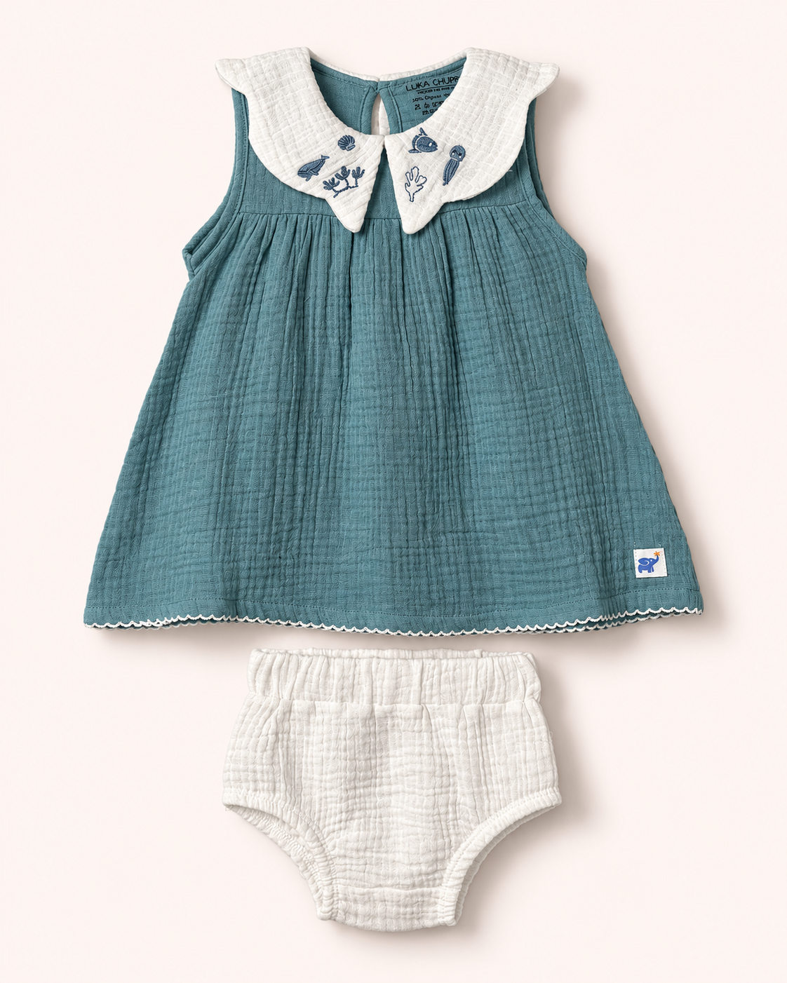 Ocean Therapy Frock Set