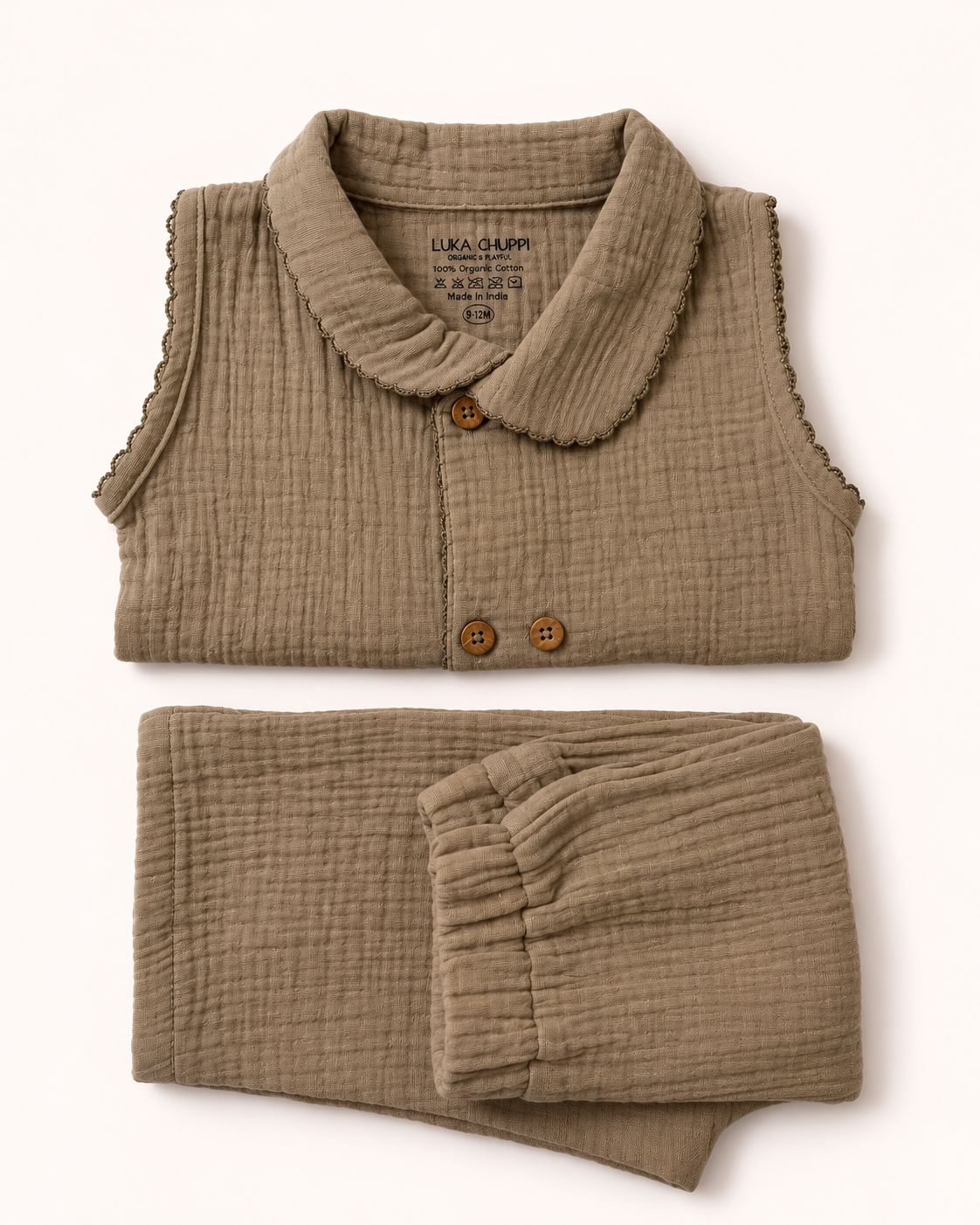Gentle Promise Beige Co-Ord Set