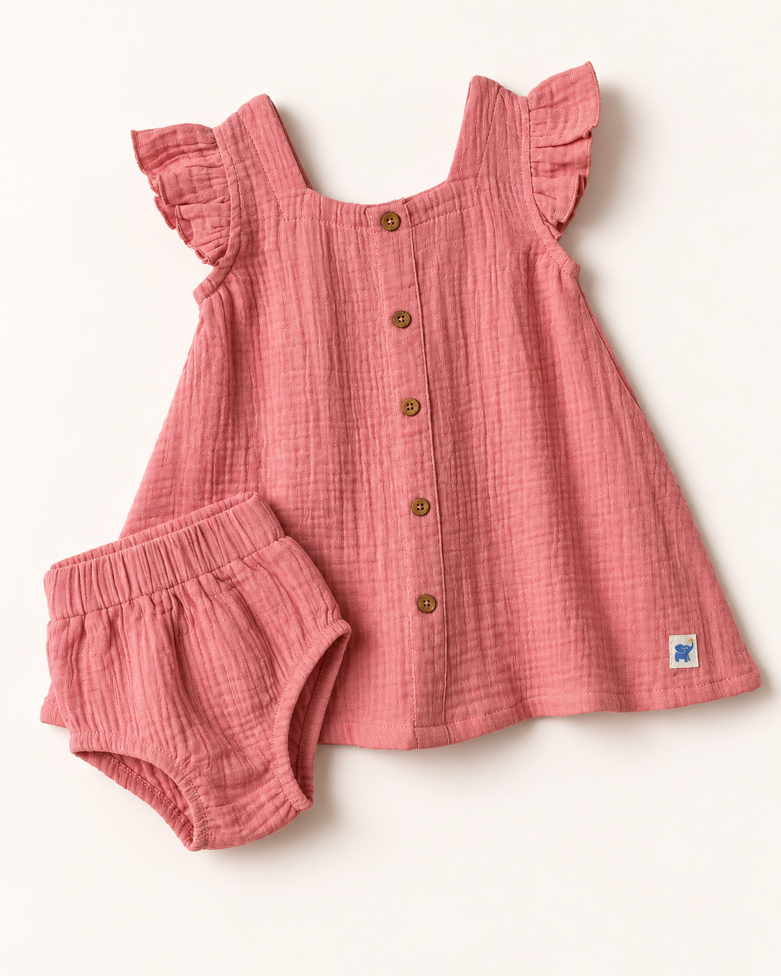 Pink Valley Frock Set